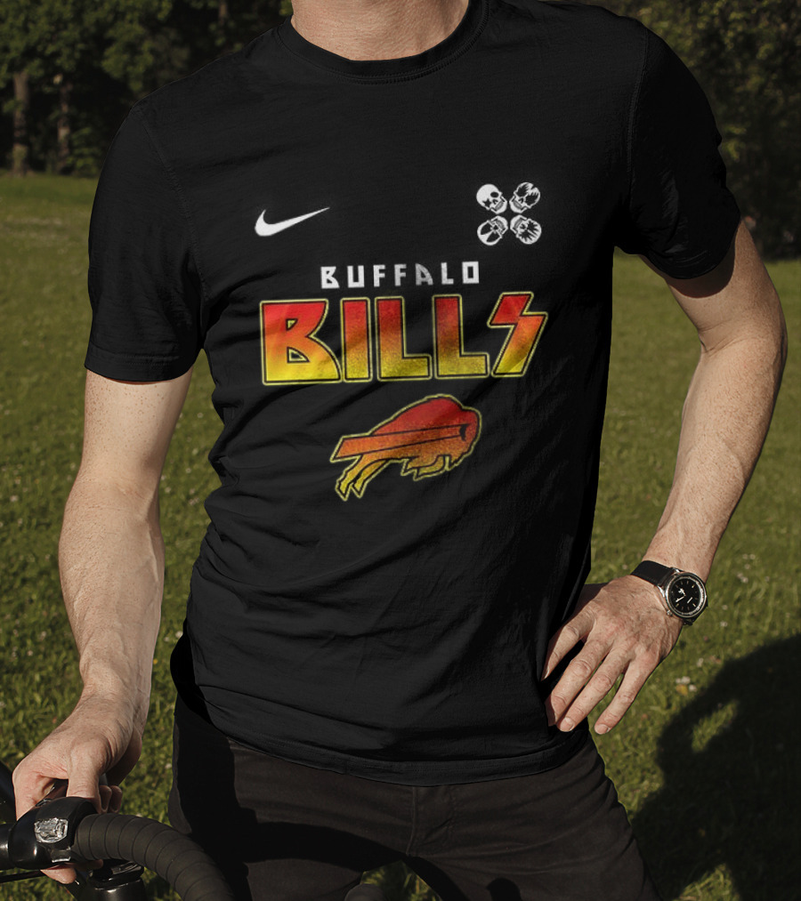 Buffalo Bills Rock And Roll All Nite Abbey Road T-Shirt