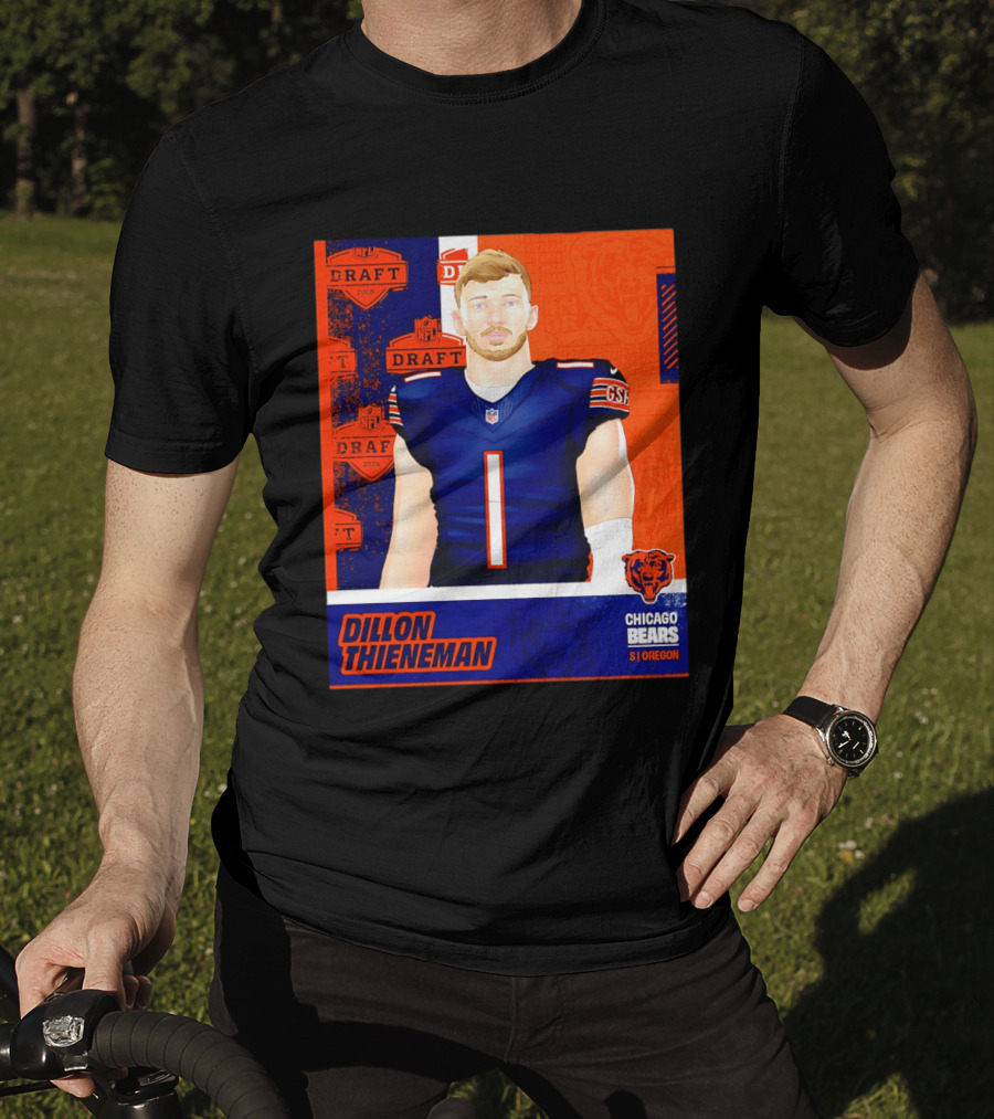 NFL 2026 Draft Chicago Bears Dillon Thieneman Oregon T-Shirt