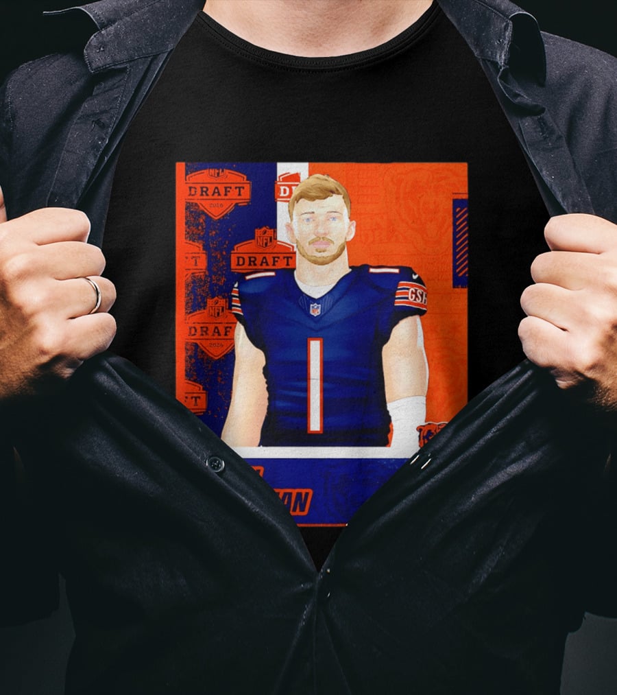 NFL 2026 Draft Chicago Bears Dillon Thieneman Oregon T-Shirt