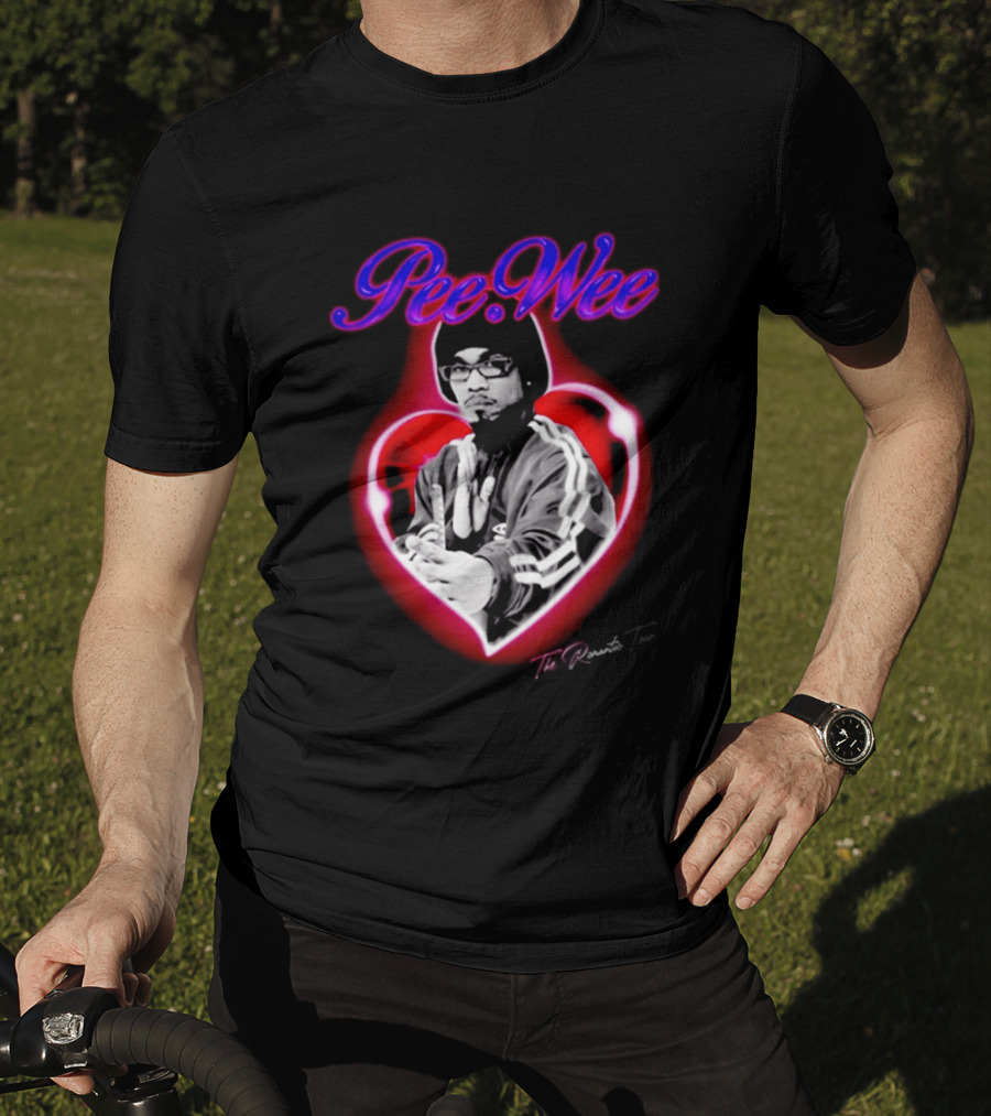 Pee Wee Heart Tour 2026 Anderson Paak Live Performance T-Shirt