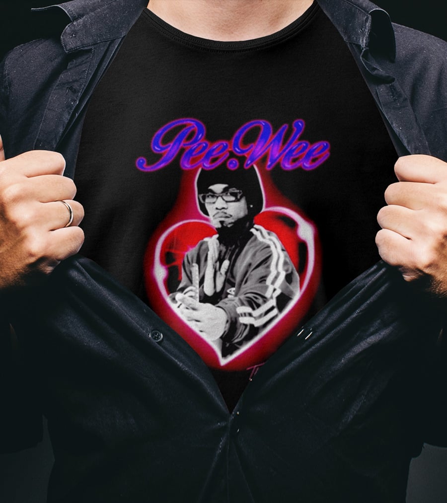Pee Wee Heart Tour 2026 Anderson Paak Live Performance T-Shirt