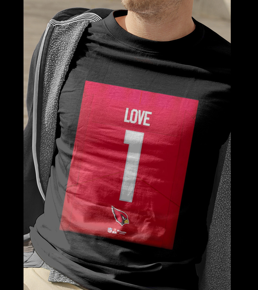 Arizona Cardinals 2026 Draft Love 1 Jersey T-Shirt