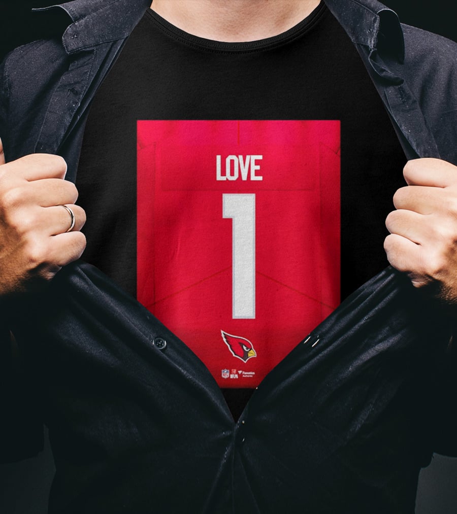 Arizona Cardinals 2026 Draft Love 1 Jersey T-Shirt