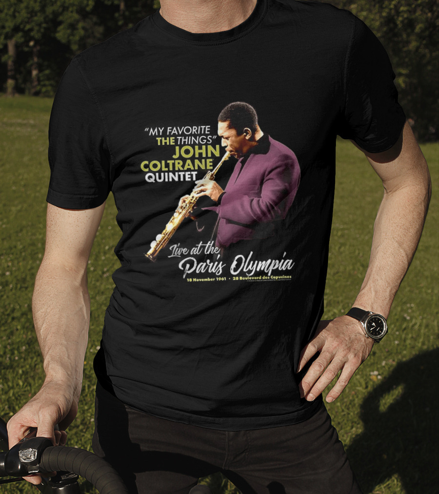 John Coltrane My Favorite Things Quintet Paris Olympia 1961 T-Shirt