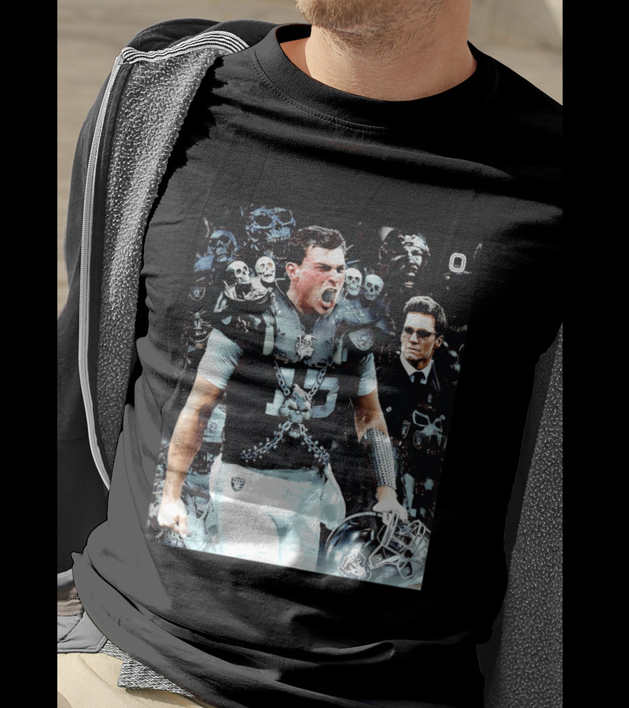 Raider Fernando Mendoza Draft 2026 Skull Knight T-Shirt