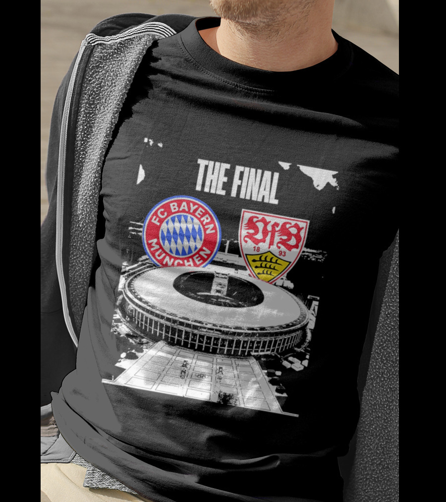 FC Bayern München Vs VfB Stuttgart The Final DFB Pokal 2026 T-Shirt