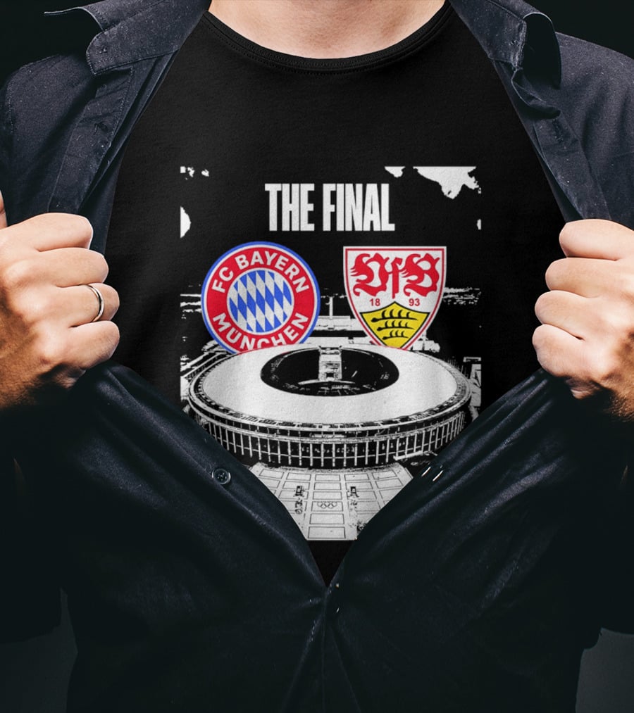 FC Bayern München Vs VfB Stuttgart The Final DFB Pokal 2026 T-Shirt