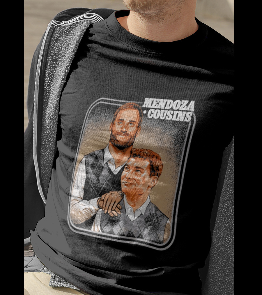 Mendoza Cousins Duo Sweater Vest Pairing T-Shirt