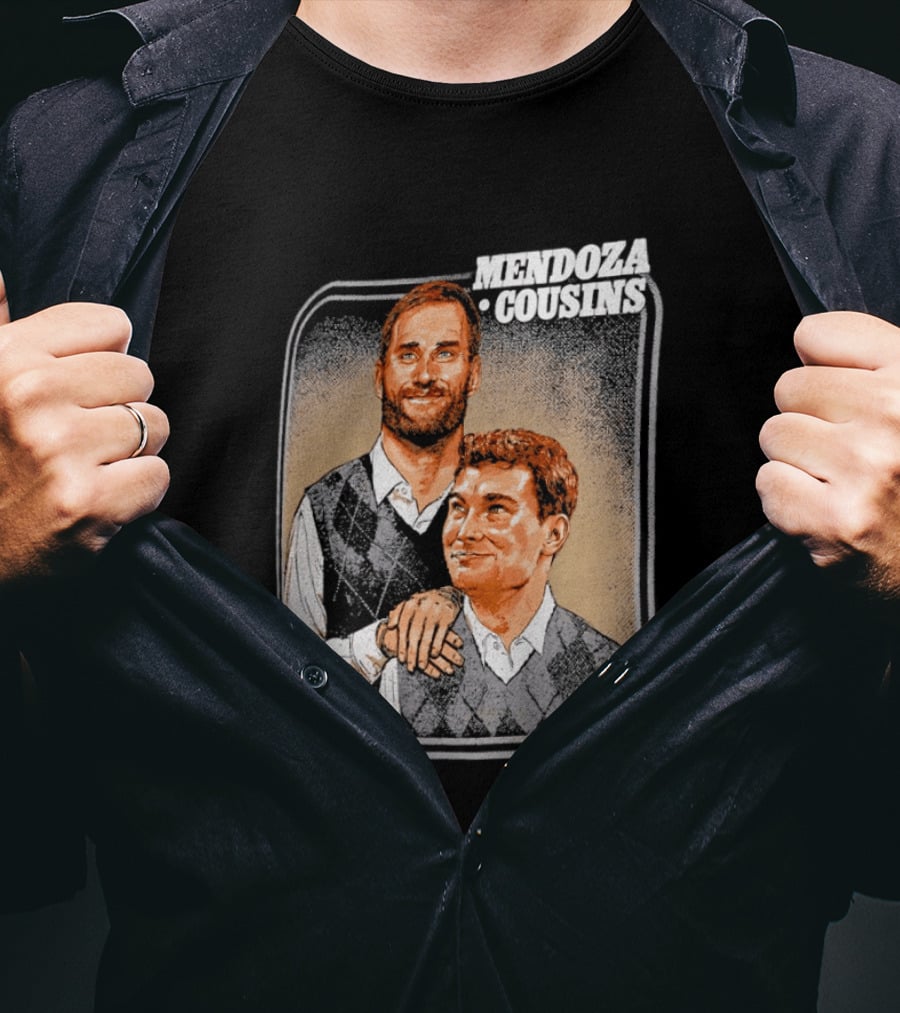 Mendoza Cousins Duo Sweater Vest Pairing T-Shirt