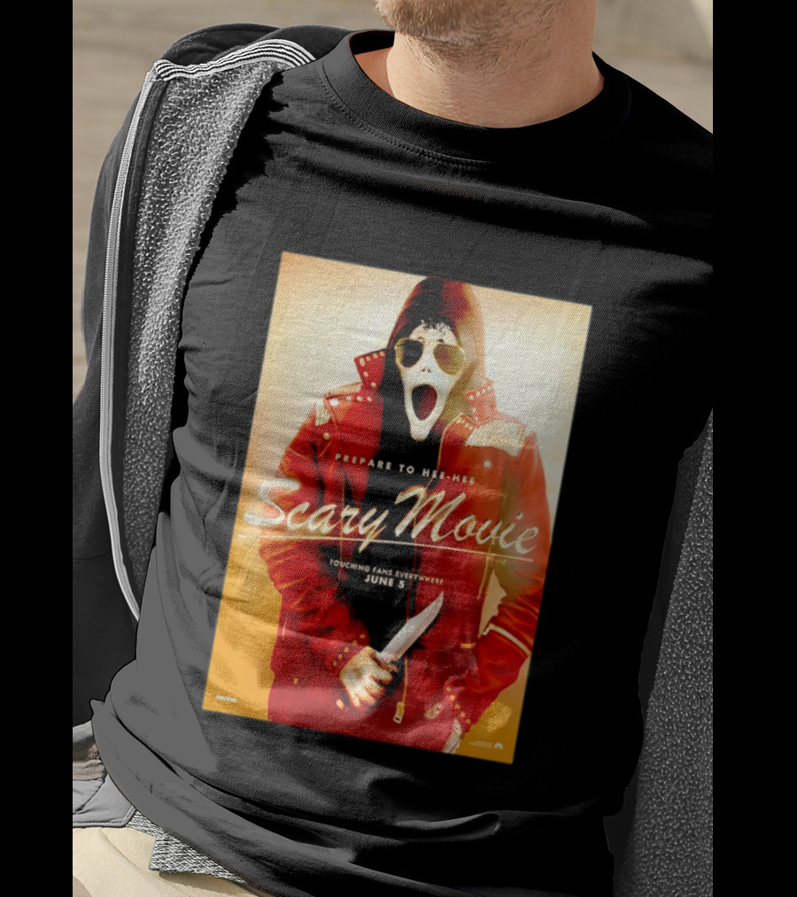 Scary Movie Prepare To Hee Hee Touching Fans Everywhere June 5 Michael T-Shirt