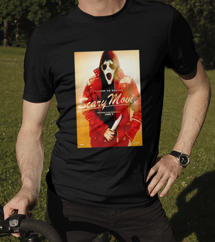Scary Movie Prepare To Hee Hee Touching Fans Everywhere June 5 Michael T-Shirt