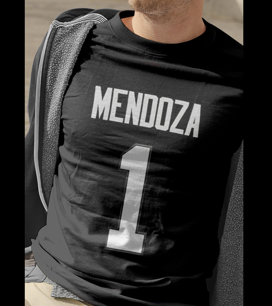 Las Vegas Raiders Fernando Mendoza Number 1 Jersey T-Shirt