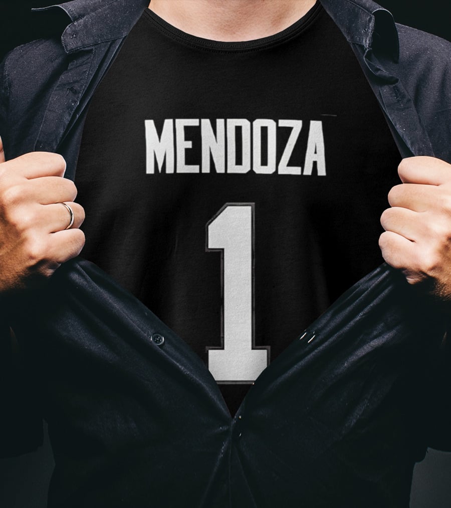 Las Vegas Raiders Fernando Mendoza Number 1 Jersey T-Shirt