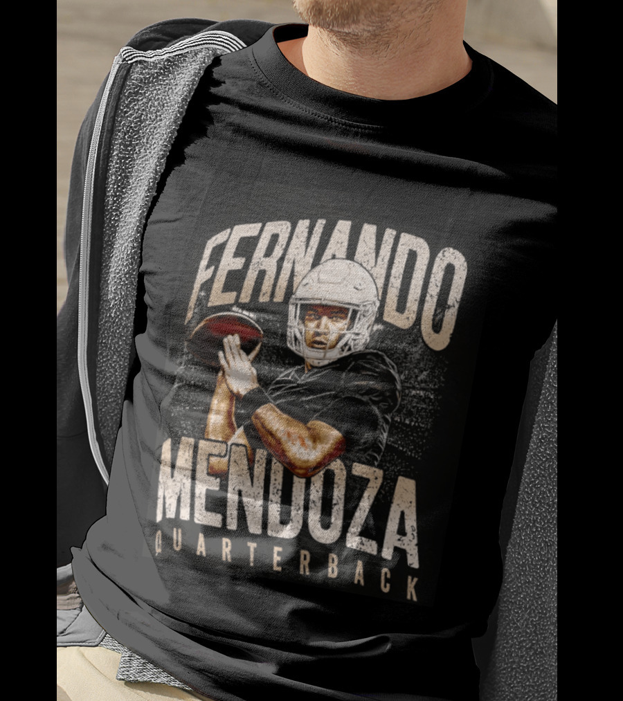 Fernando Mendoza Las Vegas Raiders Quarterback 2026 Draft T-Shirt