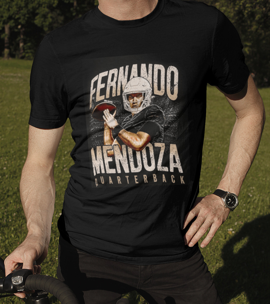 Fernando Mendoza Las Vegas Raiders Quarterback 2026 Draft T-Shirt