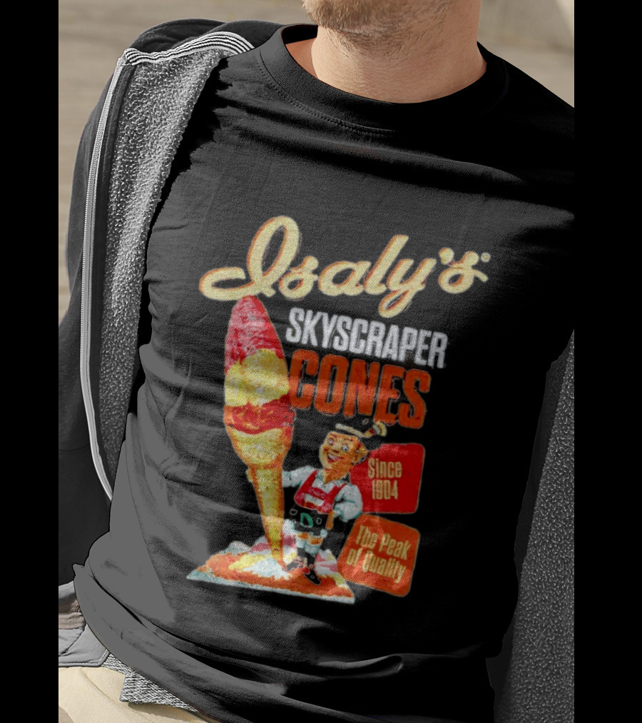 Isaly's Skyscraper Cones Since 1904 The Peak Of T-Shirt