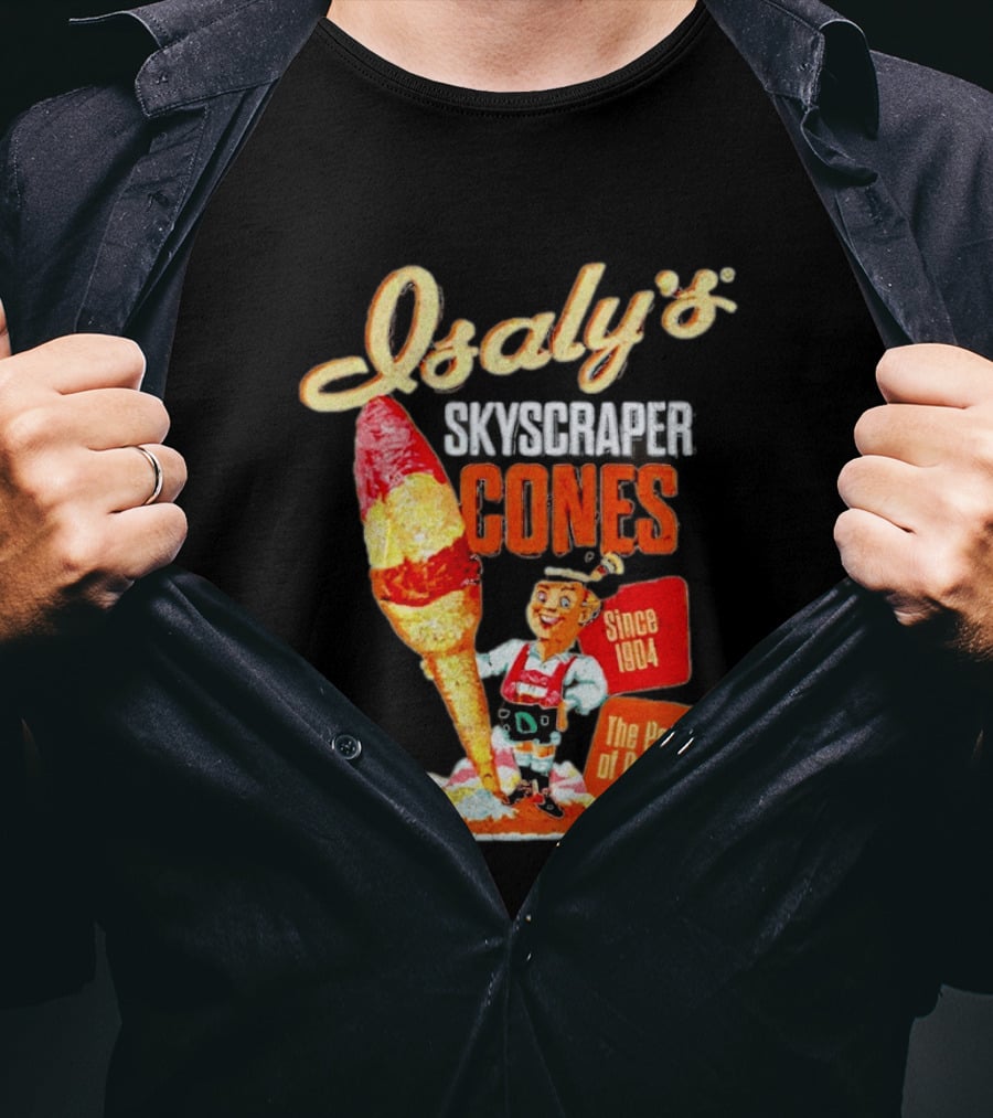 Isaly's Skyscraper Cones Since 1904 The Peak Of T-Shirt