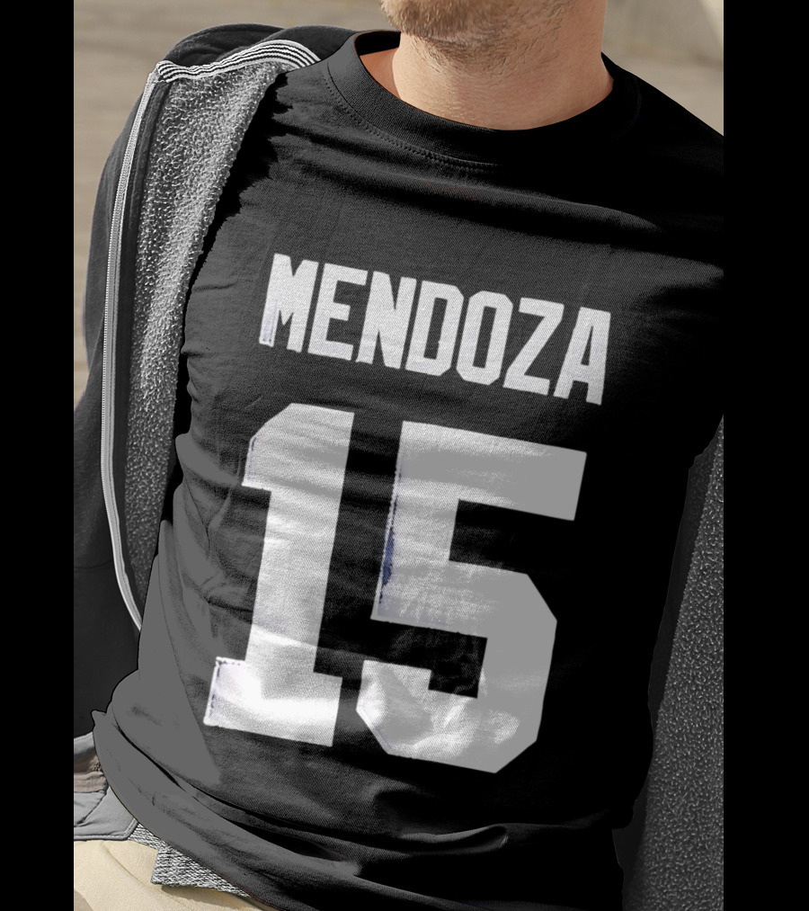 Mendoza 15 Las Vegas Raiders T-Shirt