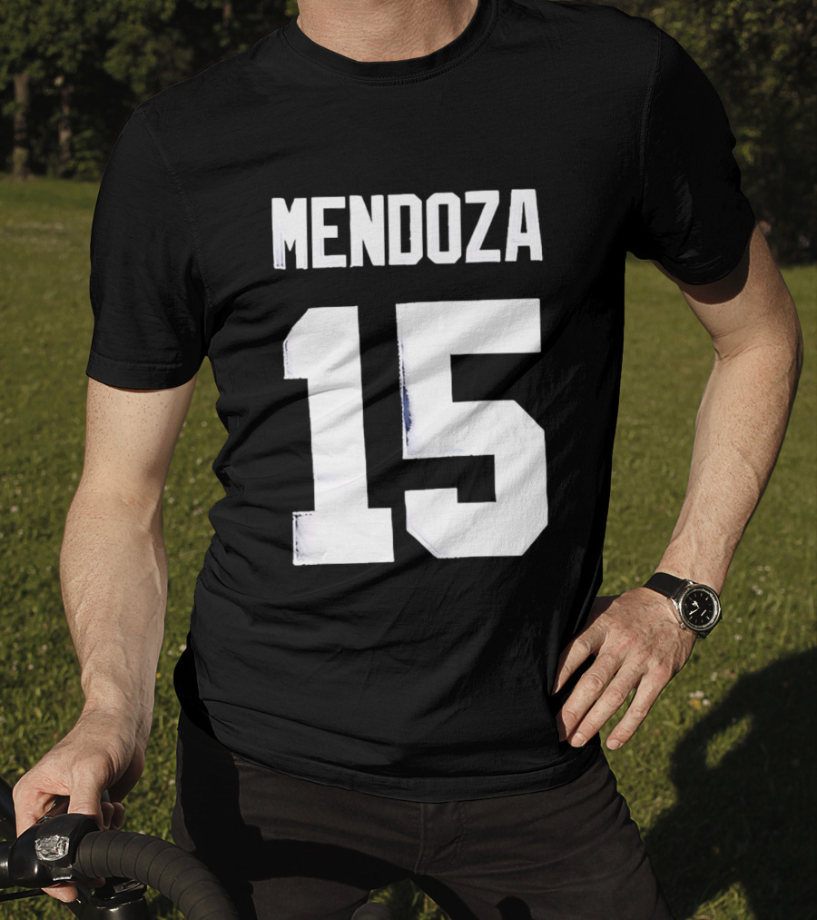 Mendoza 15 Las Vegas Raiders T-Shirt