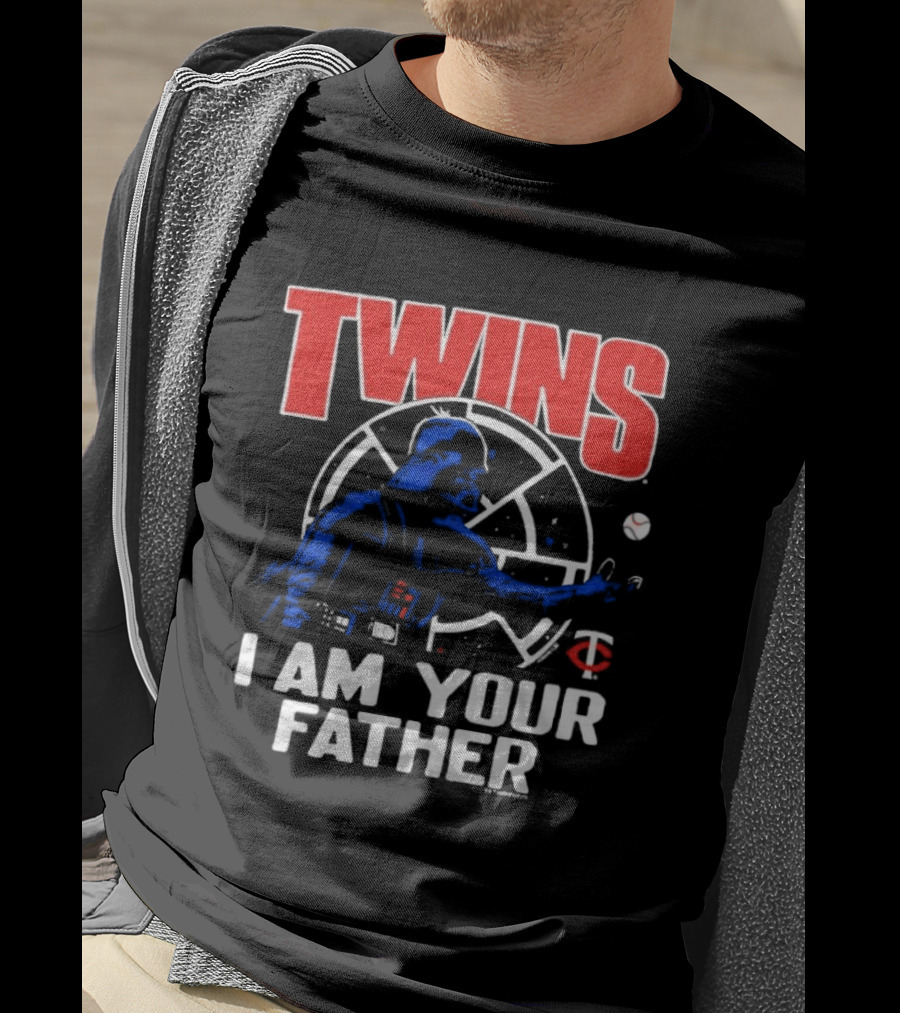 Star Wars Twins I Am Your Father Baseball T-Shirt