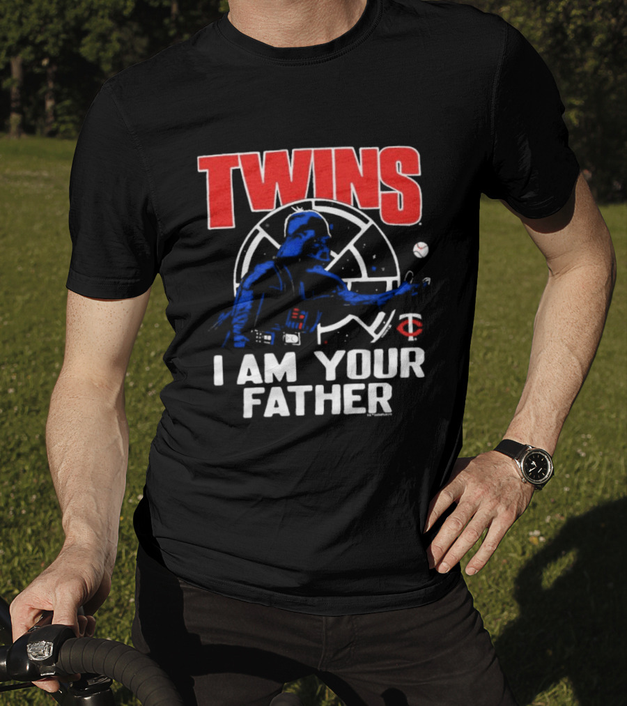 Star Wars Twins I Am Your Father Baseball T-Shirt