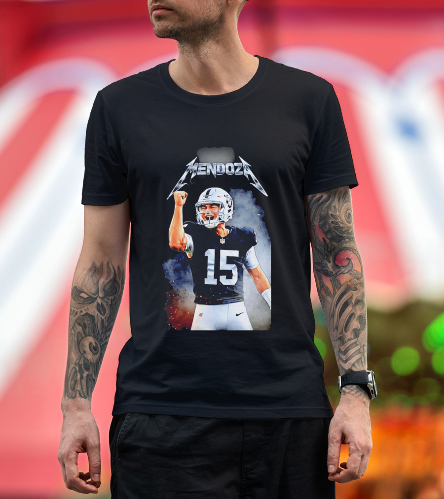 Mendoza Las Vegas Raiders 2026 Draft Fan Gear T-Shirt