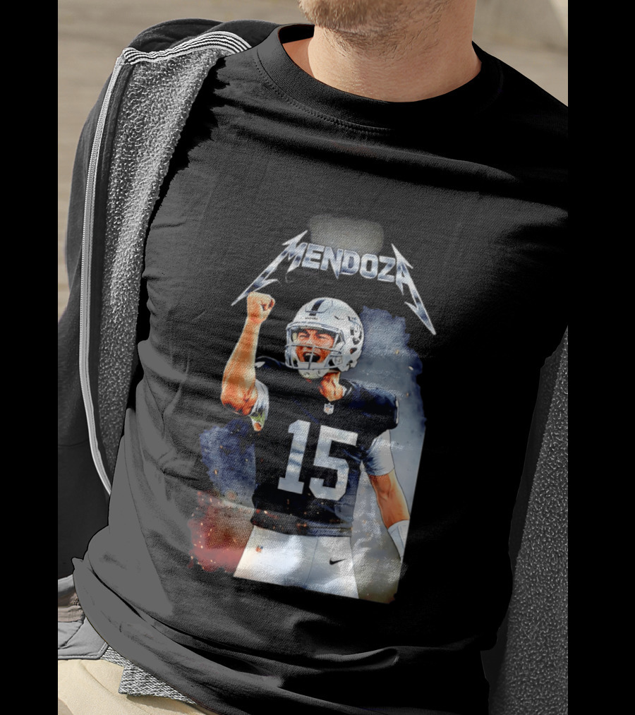 Mendoza Las Vegas Raiders 2026 Draft Fan Gear T-Shirt
