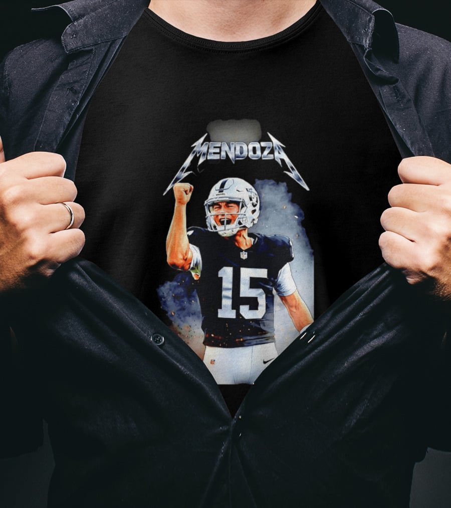 Mendoza Las Vegas Raiders 2026 Draft Fan Gear T-Shirt