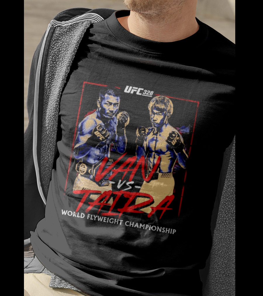 UFC 328 Van Vs Taira Match Up MMA Showdown T-Shirt