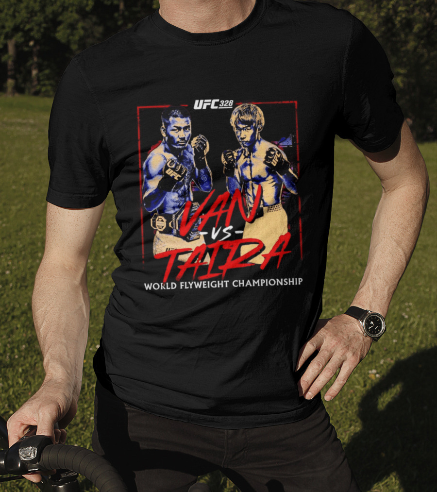 UFC 328 Van Vs Taira Match Up MMA Showdown T-Shirt