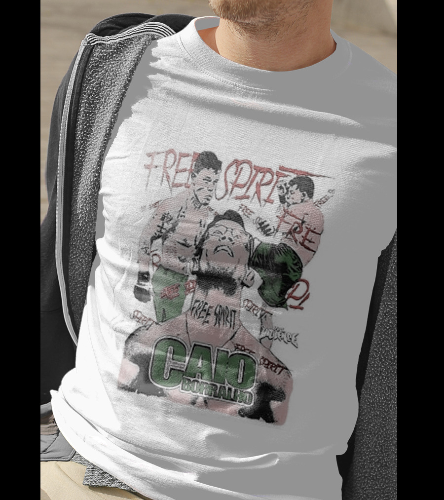 Caio Borralho Free Spirit MMA Fighter Full Violence T-Shirt