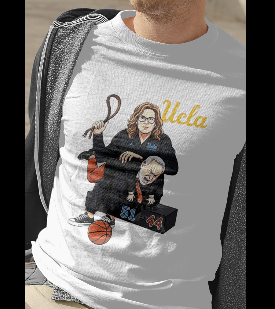 UCLA Bruins Cori Close Vs Vic Schaefer Texas Longhorns 2026 Women's NCAA Tournament Score 51 44 T-Shirt