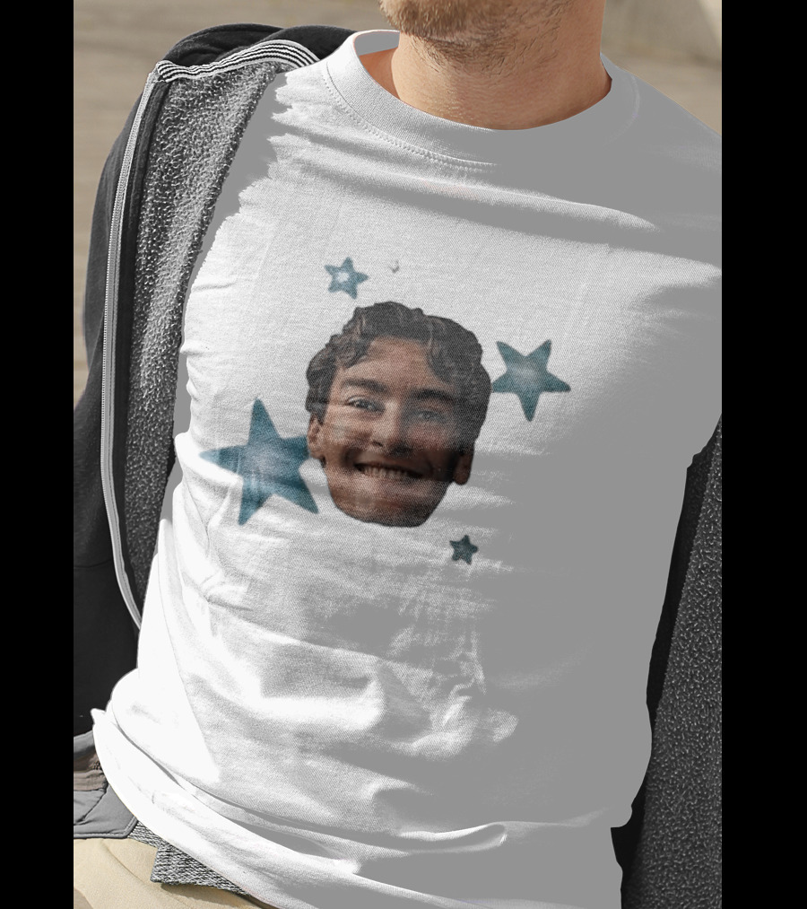 George Sixty Three Starry Smiling Face T-Shirt
