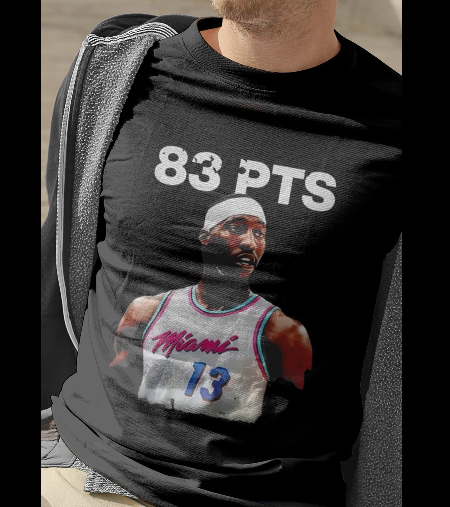 Bam Adebayo 83 PTS Miami 13 T-Shirt