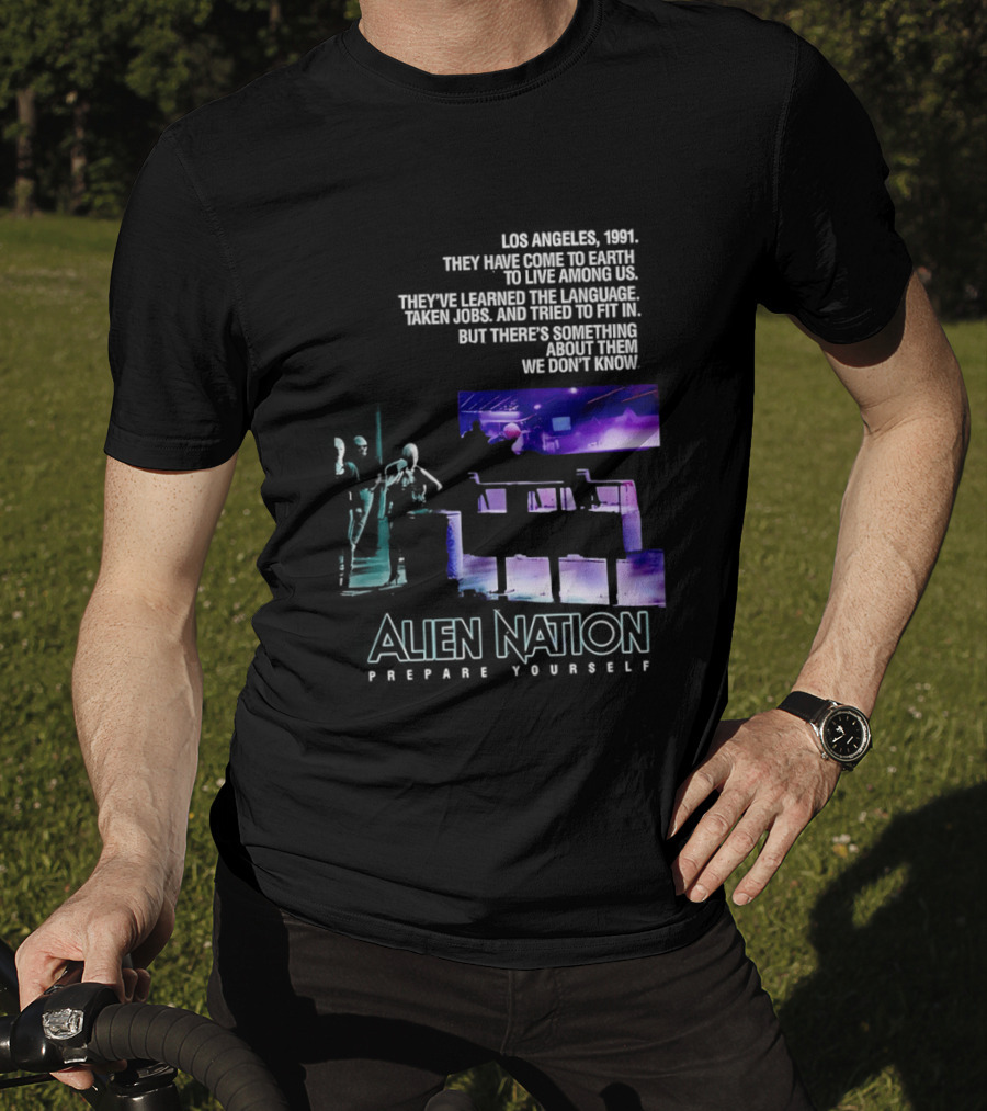 Alien Nation Prepare Yourself Sci Fi Movie Los Angeles 1991 T-Shirt