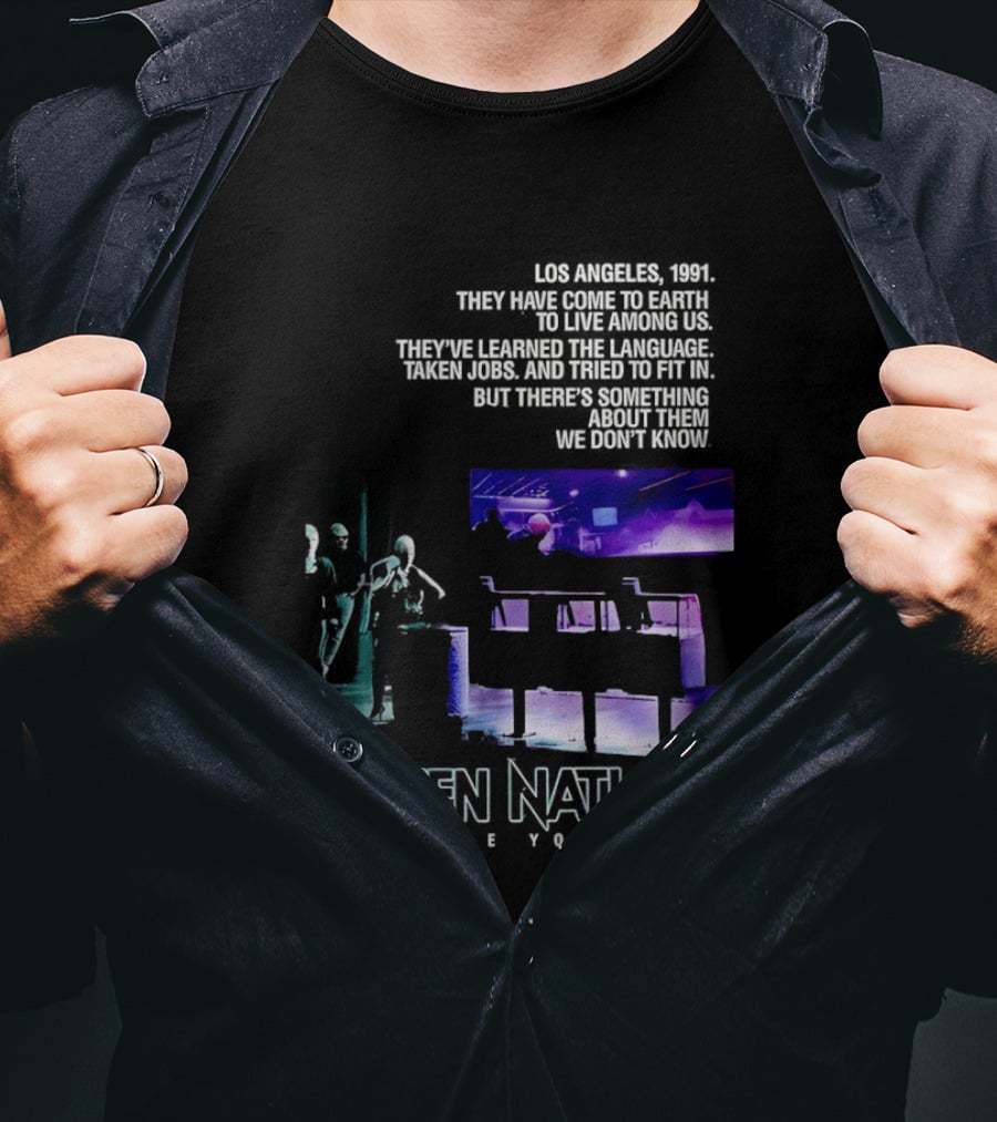 Alien Nation Prepare Yourself Sci Fi Movie Los Angeles 1991 T-Shirt