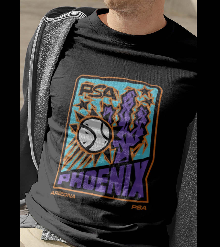 Phoenix Suns PSA Cactus Basketball Stars Arizona T-Shirt