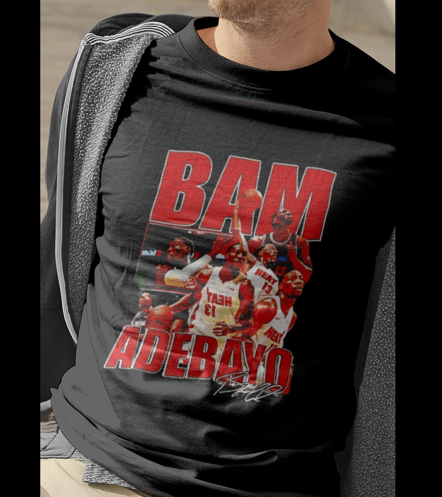 Bam Adebayo Heat Basketball Highlights And Scoring Feat T-Shirt