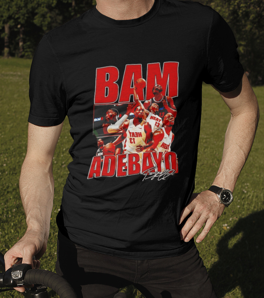 Bam Adebayo Heat Basketball Highlights And Scoring Feat T-Shirt