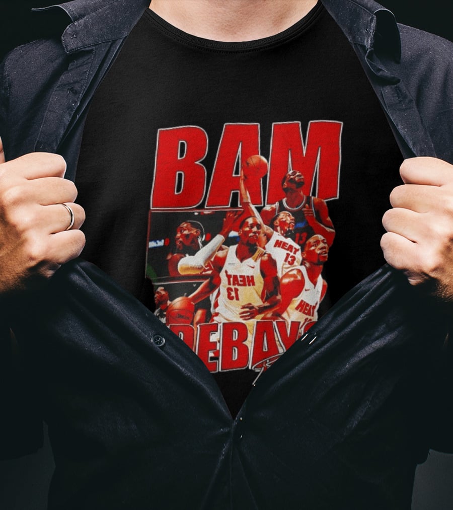 Bam Adebayo Heat Basketball Highlights And Scoring Feat T-Shirt
