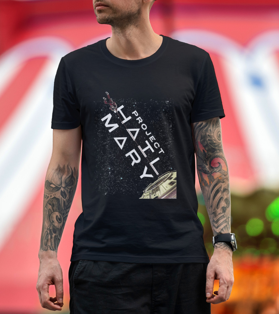 Project Hail Mary Movie Official Merchandising T-Shirt