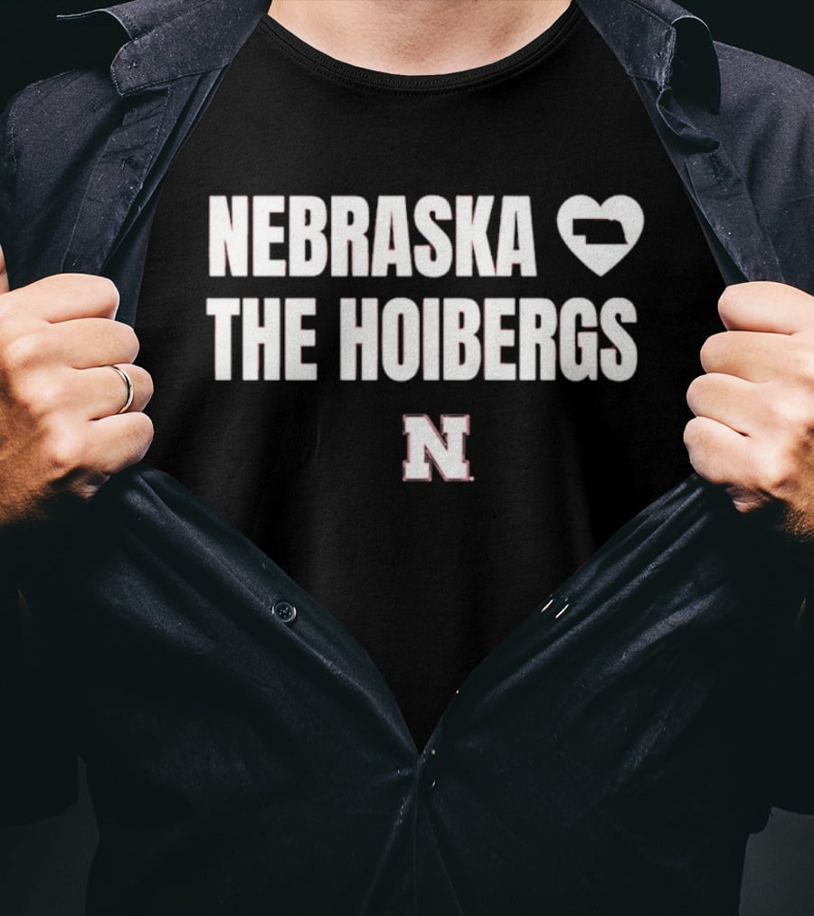 Nebraska Heart The Hoibergs N T-Shirt