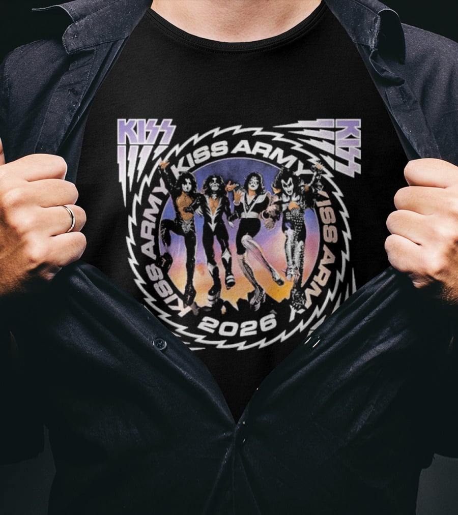 Kiss Army 2026 Vip Membership Exclusive T-Shirt