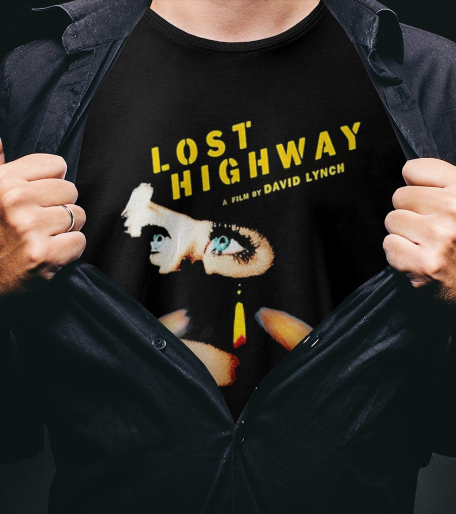 Lost Highway David Lynch Movie Surreal Elements Eyes Lips T-Shirt