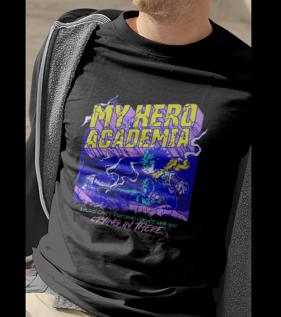 My Hero Academia Izuku Midoriya Crying In There Tomura Shigaraki T-Shirt
