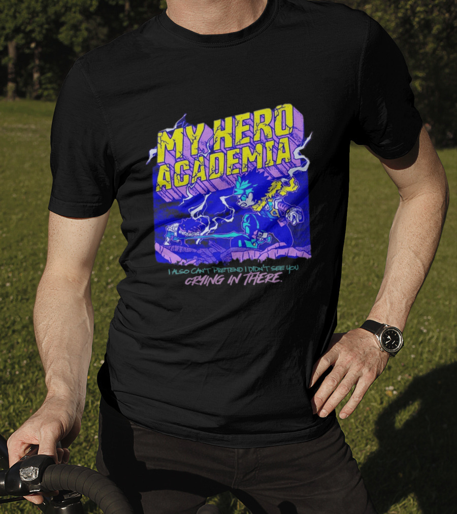 My Hero Academia Izuku Midoriya Crying In There Tomura Shigaraki T-Shirt