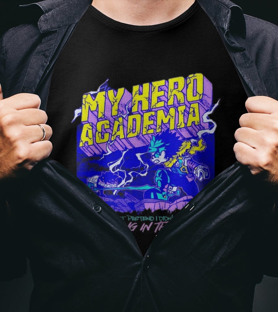 My Hero Academia Izuku Midoriya Crying In There Tomura Shigaraki T-Shirt