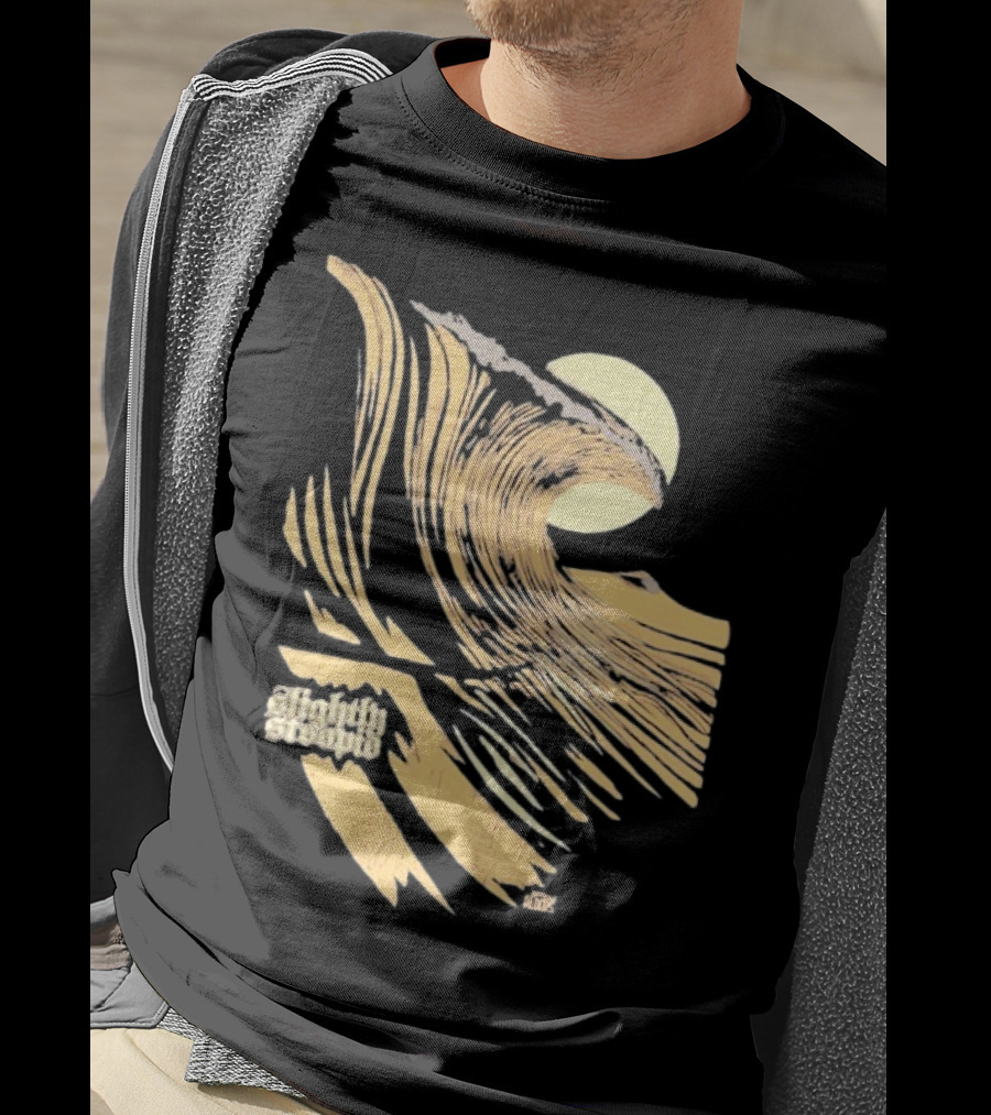 Slightly Stoopid Coffee Surf Co Alders Wave Art Vintage Sun T-Shirt