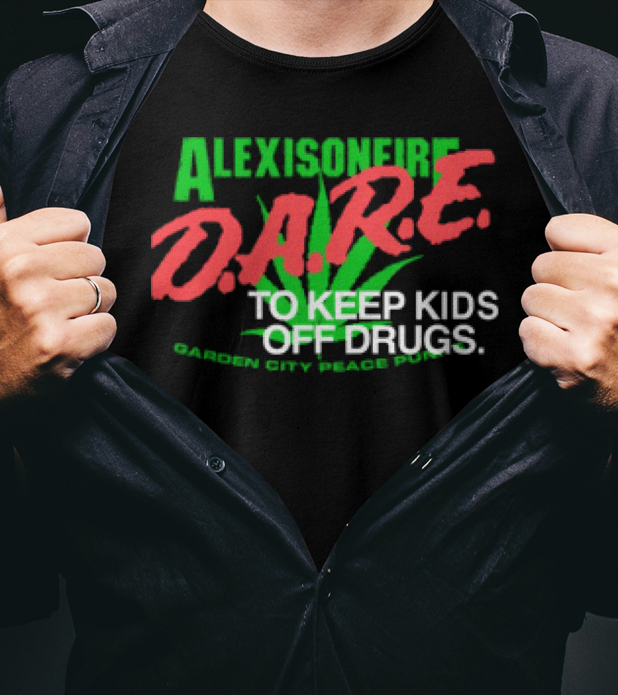 Alexisonfire DARE To Keep Kids Off Drugs Camden City Beach Patrol T-Shirt