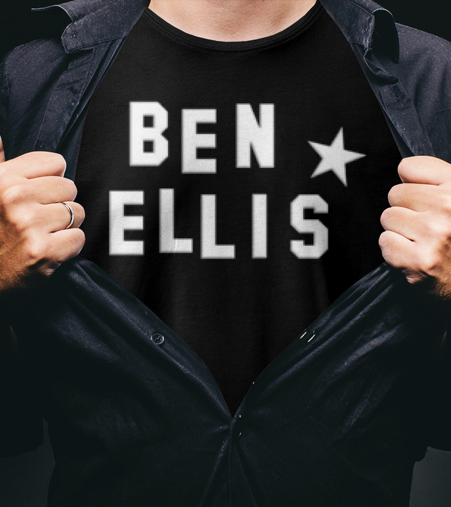 Ben Ellis Music No Longer In My Bedroom Tour 2025 Puff Print Star T-Shirt